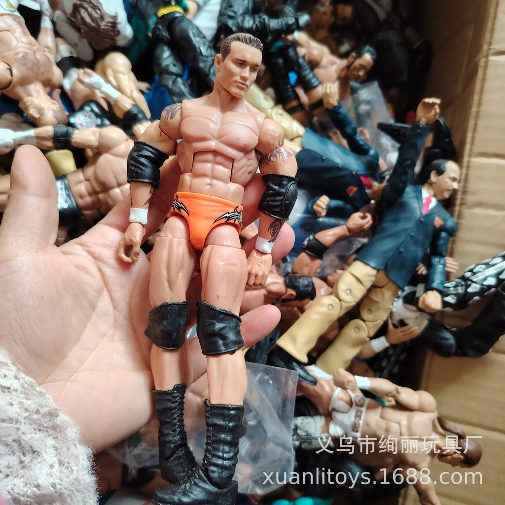 Super Posable Wrestler And Boxer Action Figures Multiple Joints Collectible Toys Several Styles Of Gladiators Wrestling Heroes