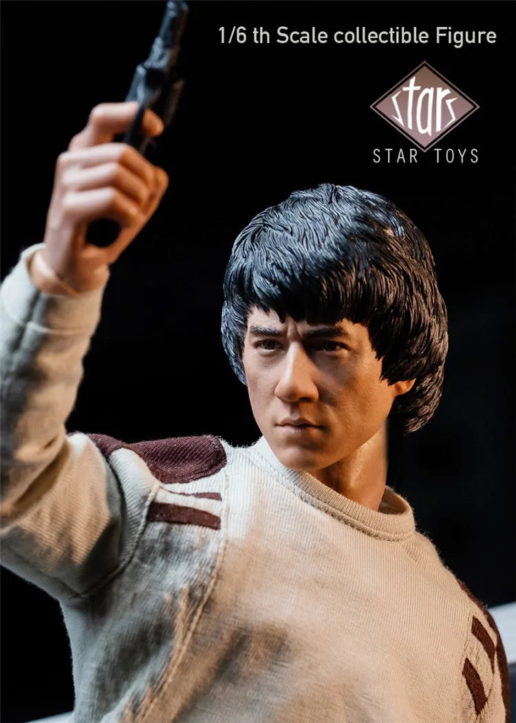 STAR TOYS STT-001 1/6 Scale Male Soldier HK Classic Film Police Story Officer Jackie Chan Full Set Model 12 Inch Action Figure