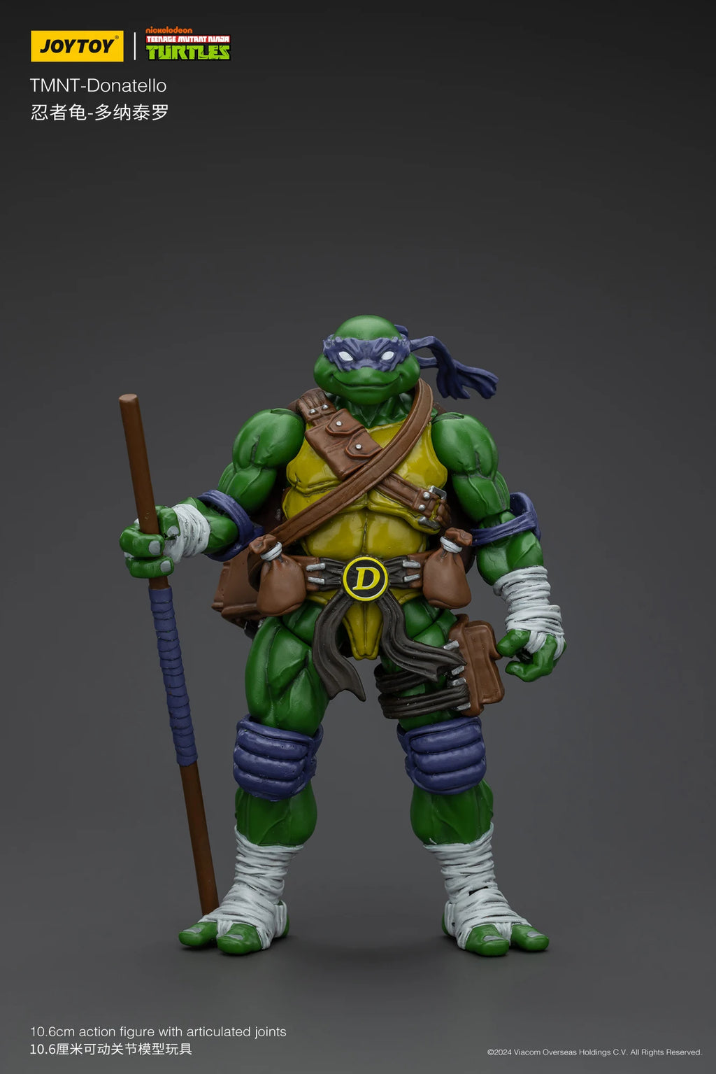 JOYTOY 1/18 Action Figure TMNT Ninja Turtles Michelangelo Donatello Leonardo Raphael Anime figures Toys Model
