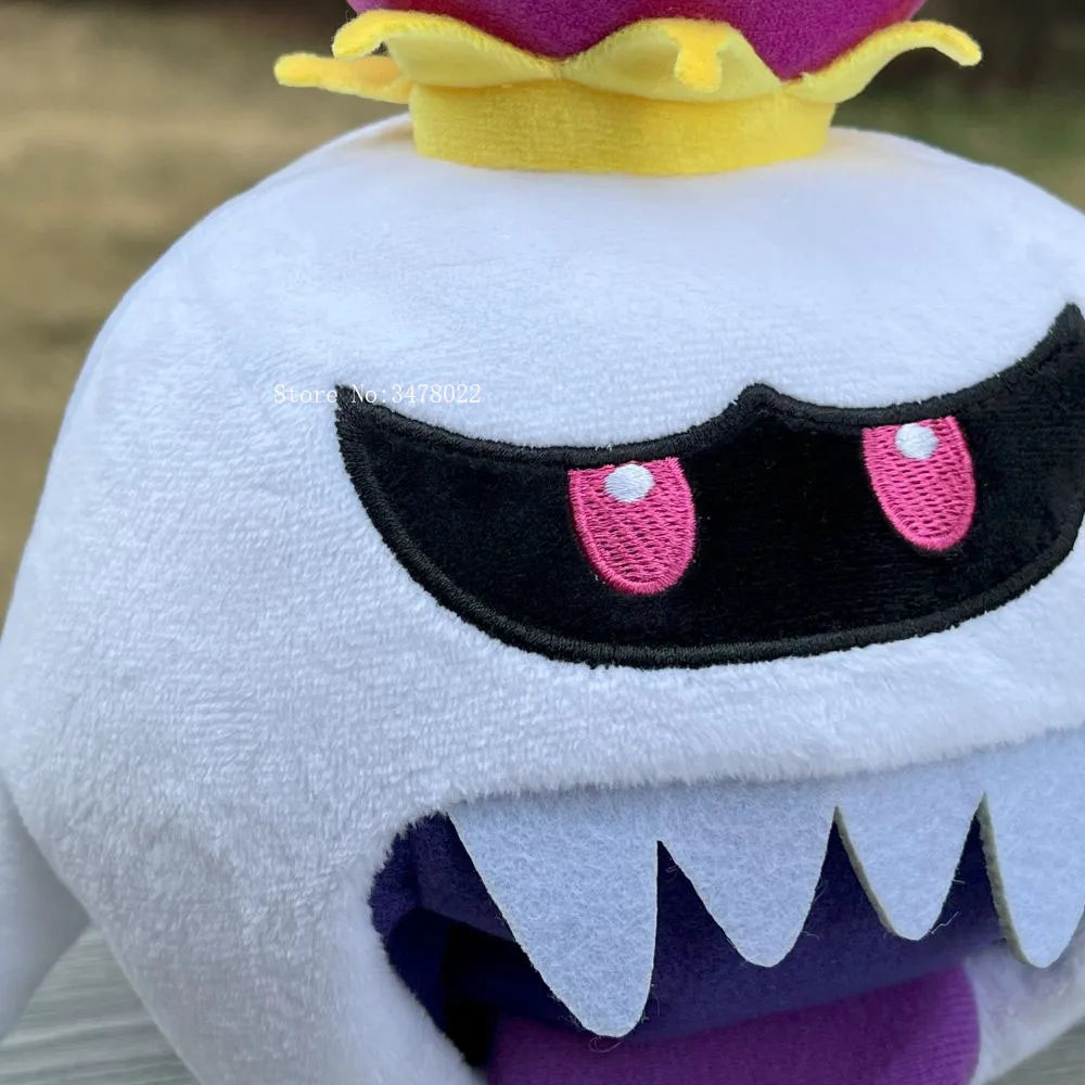 8" Super Mario Bros Plush King Boo Ghost Cool Stuffed Toy Soft Doll Xmas Gift
