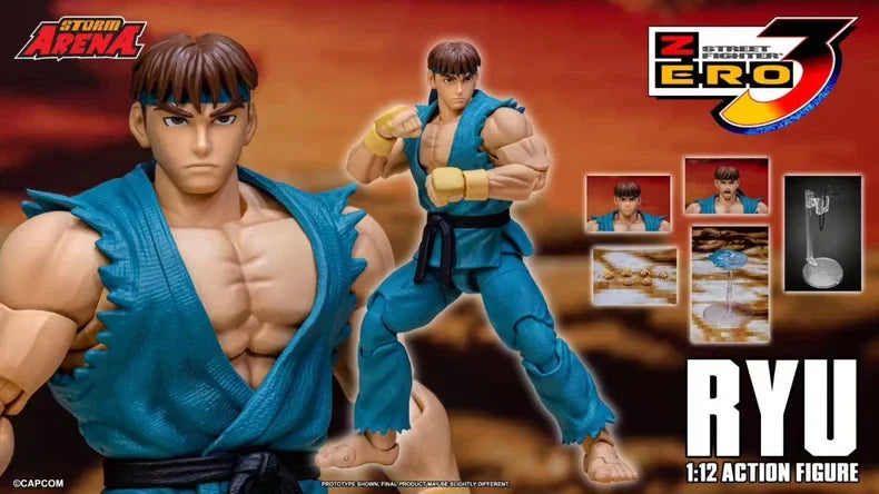 Original Storm Toys ST ARENA3 1/12 ARENA KEN RYU DAN NASH Anime Collection Figures Model Toys