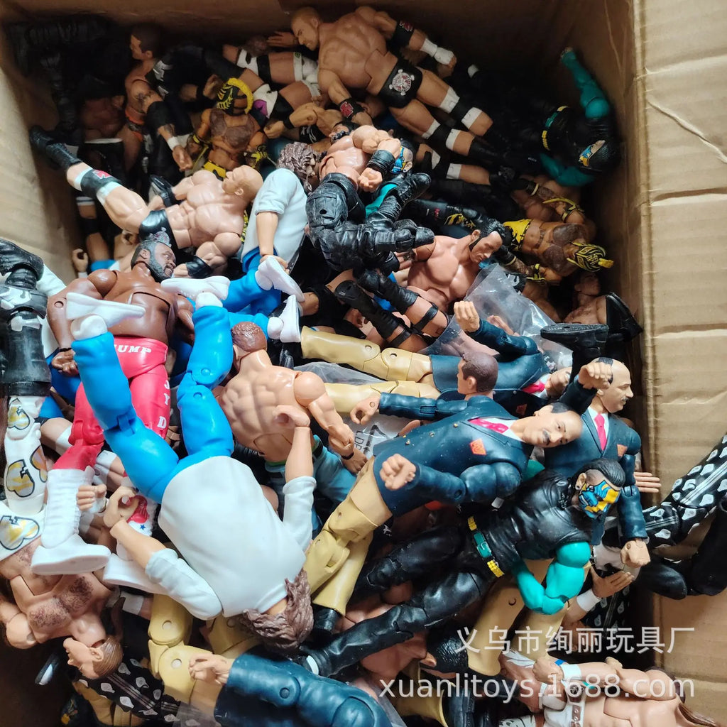 Super Posable Wrestler And Boxer Action Figures Multiple Joints Collectible Toys Several Styles Of Gladiators Wrestling Heroes