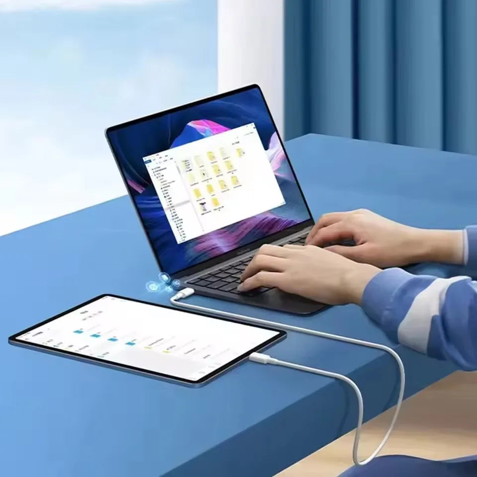 1/3Pcs 10A Cable 120W Super Fast Charging Type C To Type C Cable Highspeed Data Transfer For iPhone Samsung Xiaomi Charger Cable