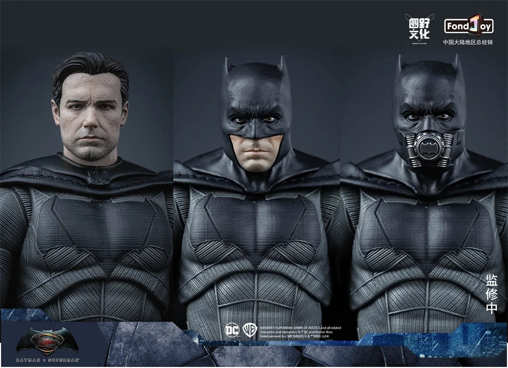 DC Robert Pattinson The Batman Action Justice League Figure ben Batman Anime Figures Collections Models Toys Kids Gift