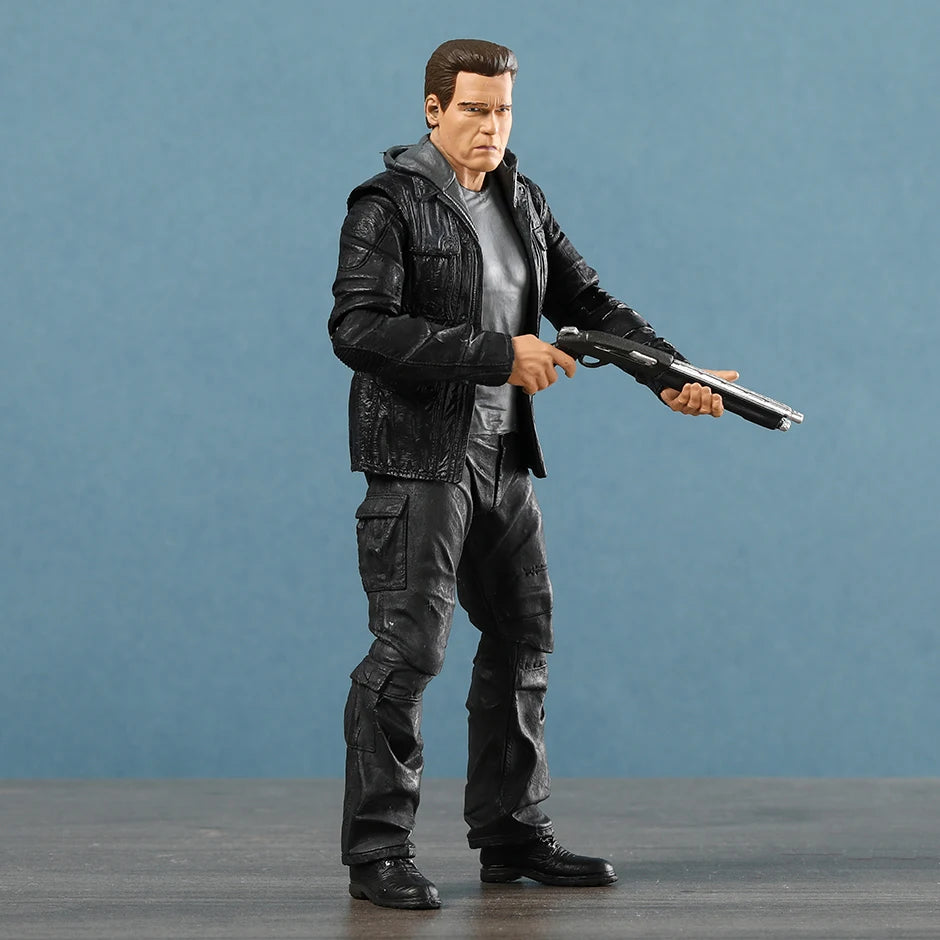 NECA Terminator Genisys T-800 Guardian Endoskeleton Joints Moveable Action Figure Model Toy