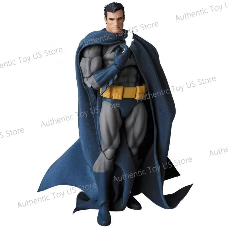 CT Toys Batman Hush Blue Version Mafex 105 Bat Man Black Version Dc Anime Action Figure Figurine Model Statue Gifts Toys