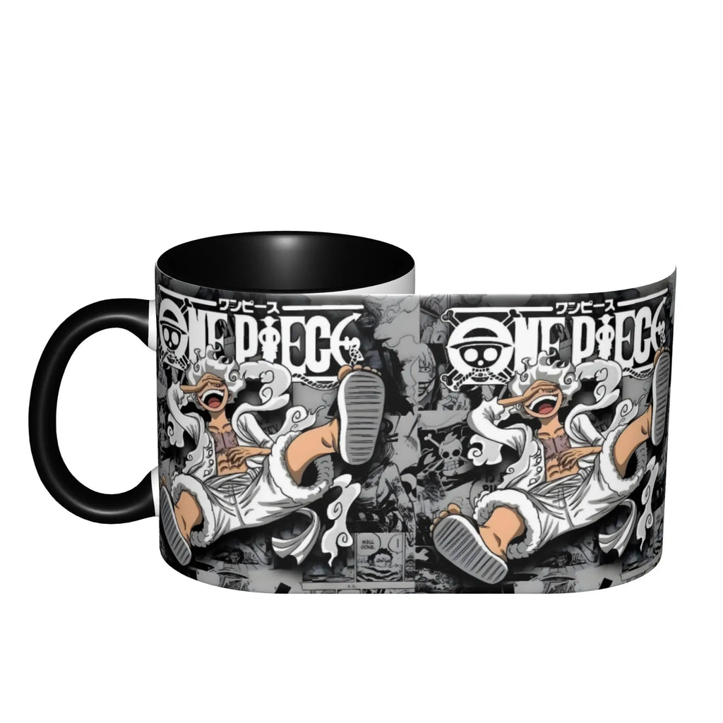 Customized Trafalgar Law One Piece Anime Coffee Mug DIY  Ceramic Tea Milk Cup