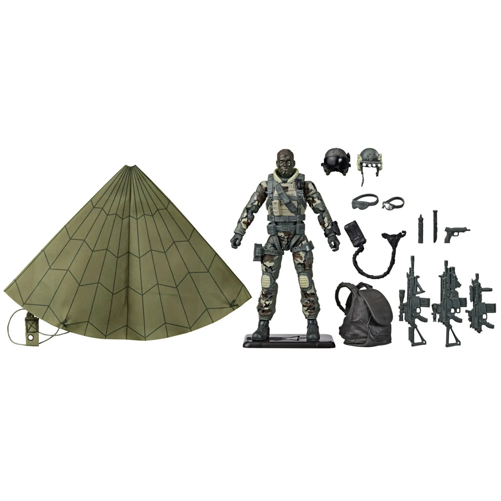 G.I. Joe Classified Series 60th Anniversary Action Pilot Halo High Altitude Low Opening Jumper Marine Sniper 6inch Action Figure