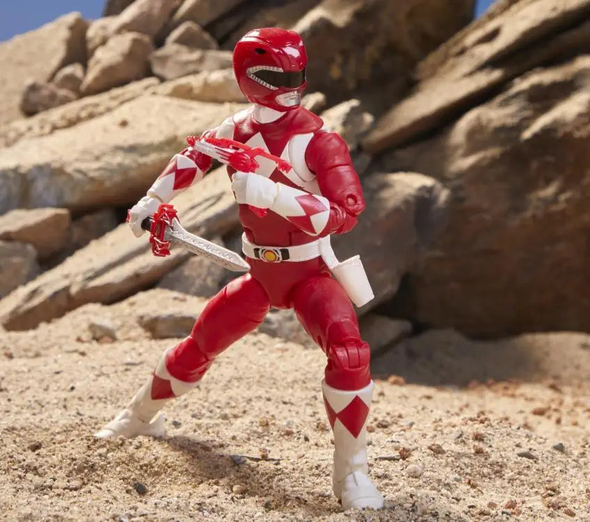 Hot Power Rangers Red Ranger Anime Figure Lightning Collection Dino Fury Action Figures Statue Model Doll Toys Gifts