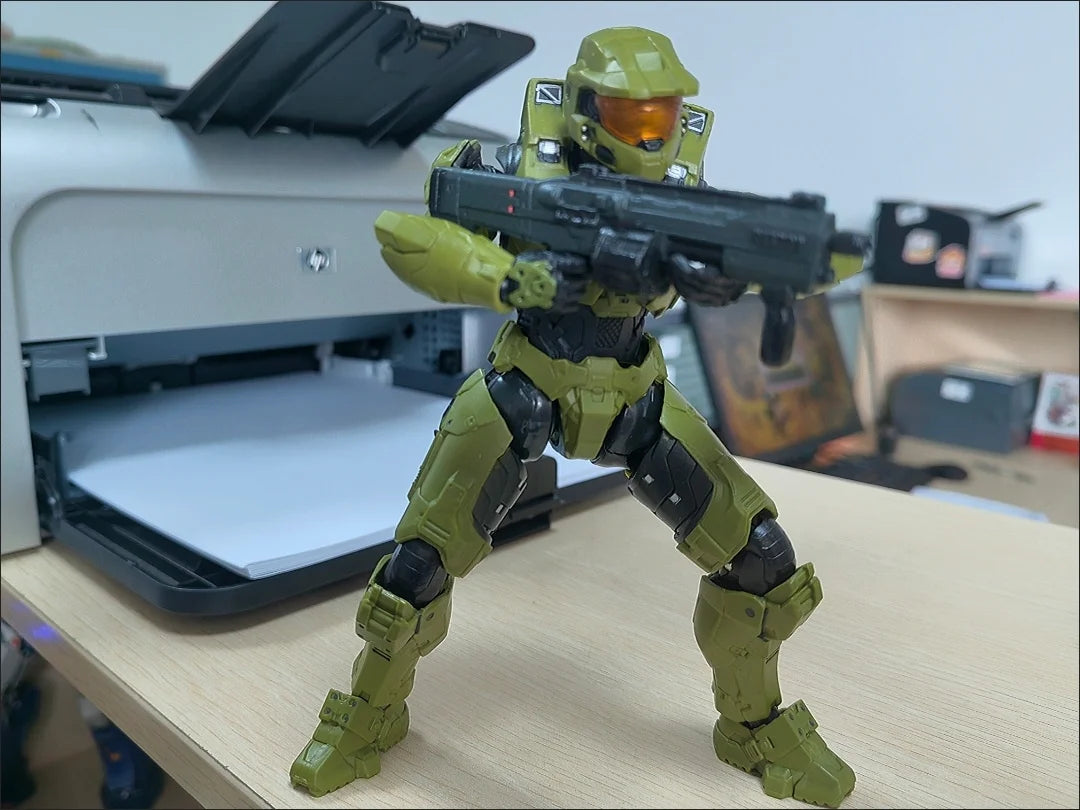 Sentinel Master Chief 18cm PVC Action Figure Anime Collection Model Mjolnir Mk VI SV Movable Doll Toys for John117 S117