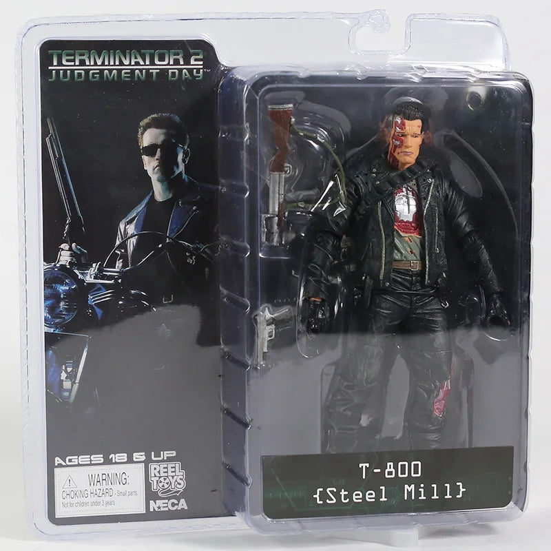 NECA The Terminator Endoskeleton Action Figures Collectable Joints Moveable Model Toy