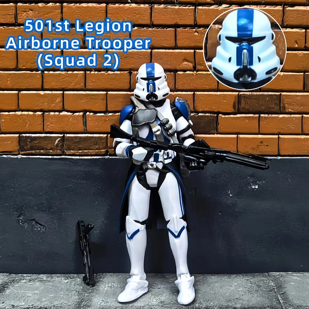 Star Wars 3.75 Inch Trooper 1/18 501st Legion Action Figure Hardcase REX Anakin Dogma Tup Toys Model Loose