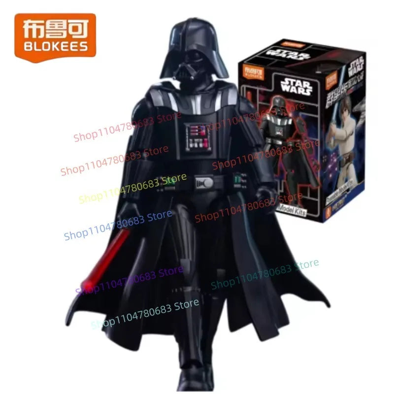 BLOKEES  Star Wars Version 2 DARTH VADER Stormtroopers Boba Fett Building Blocks Assembly Model Ornament Toy Action Figure Gift