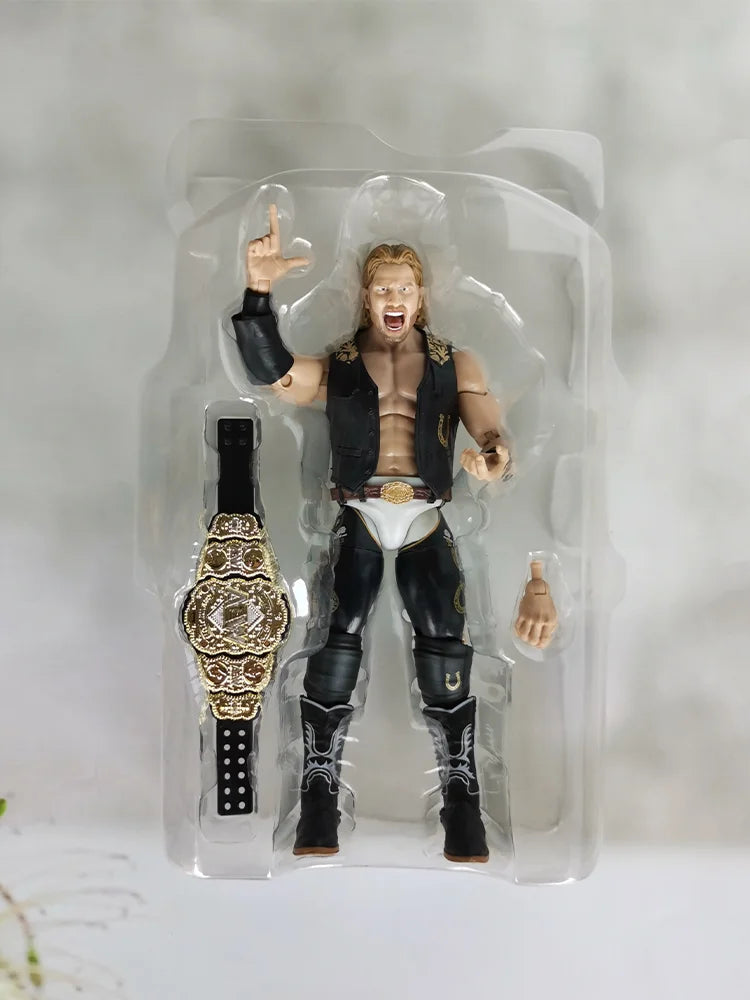 1/12 Scale AEW Wrestler Fighting Athlete Male Soldiers Full Set 6inch Action Figure Super Movable Doll