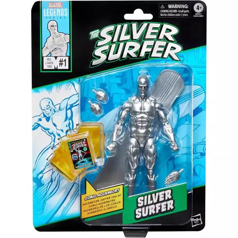 Silver Surfer Anime Figure Norrin Radd Action Figure 6inch New Fantastic Four Children Toys Decoration Birthday Gift for kid toy