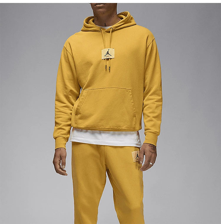 Nike genuine Jordan men's knitted pullover loose hoodie sweatshirt FB7291-752