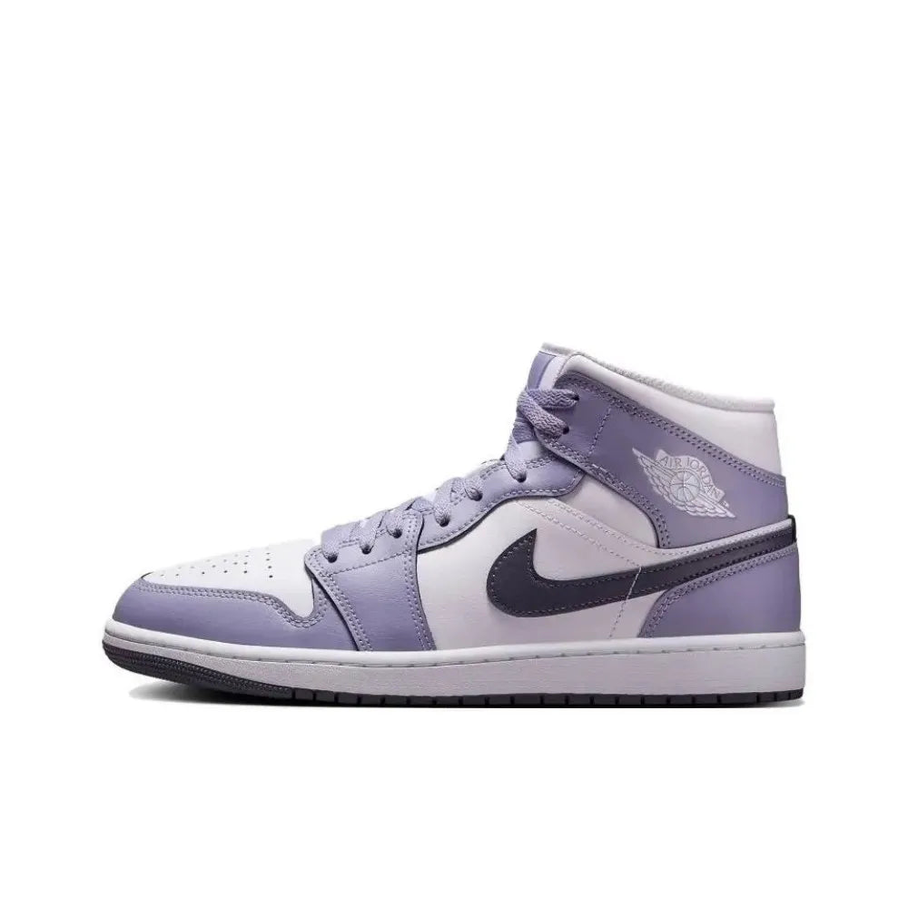 Nike Air Jordan 1 Mid Basketball Shoe Unisex - Classic Iconic Basketball Sneaker Comfortable and Versatile DQ8426-105