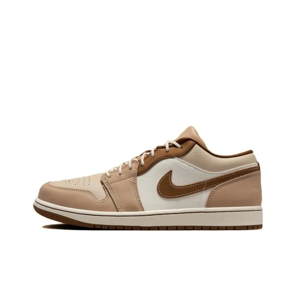 Nike Air Jordan 1 Low Unisex Basketball Shoes, Classic Design with Cushioned Comfort for Casual Wear & Basketball HV4089-201