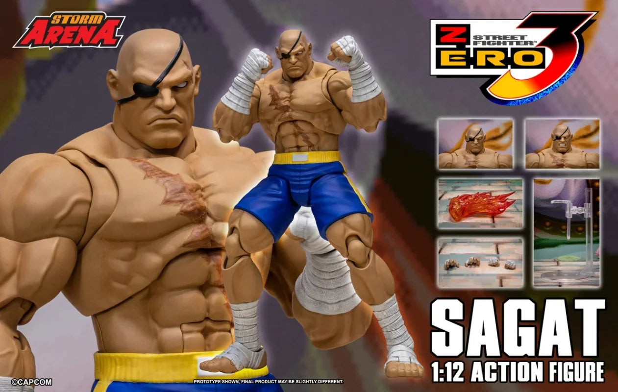 Original Storm Toys ST ARENA3 1/12 ARENA KEN RYU DAN NASH Anime Collection Figures Model Toys