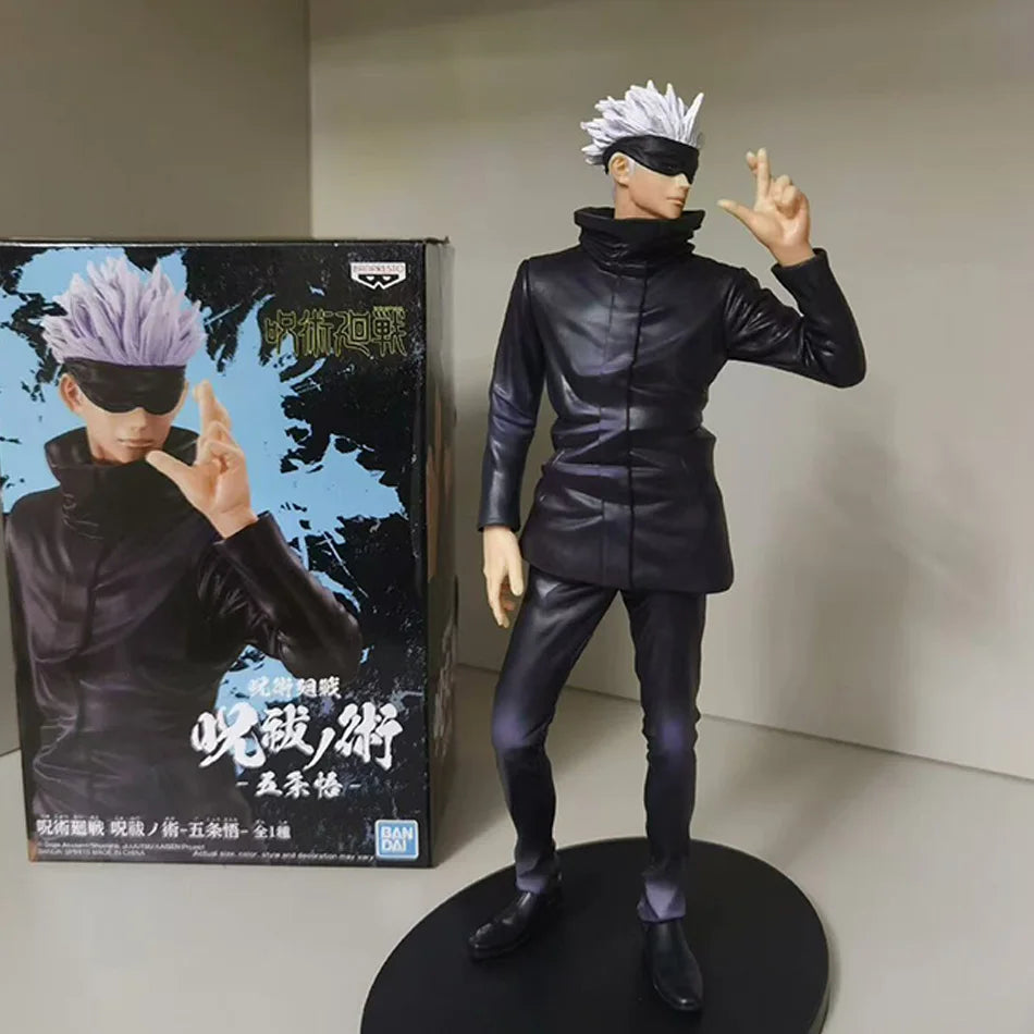 19cm Jujutsu Kaisen Anime Figure Gojo Satoru Anime Statue PVC Action Figure Collection Model Toys Children's Ornament Doll