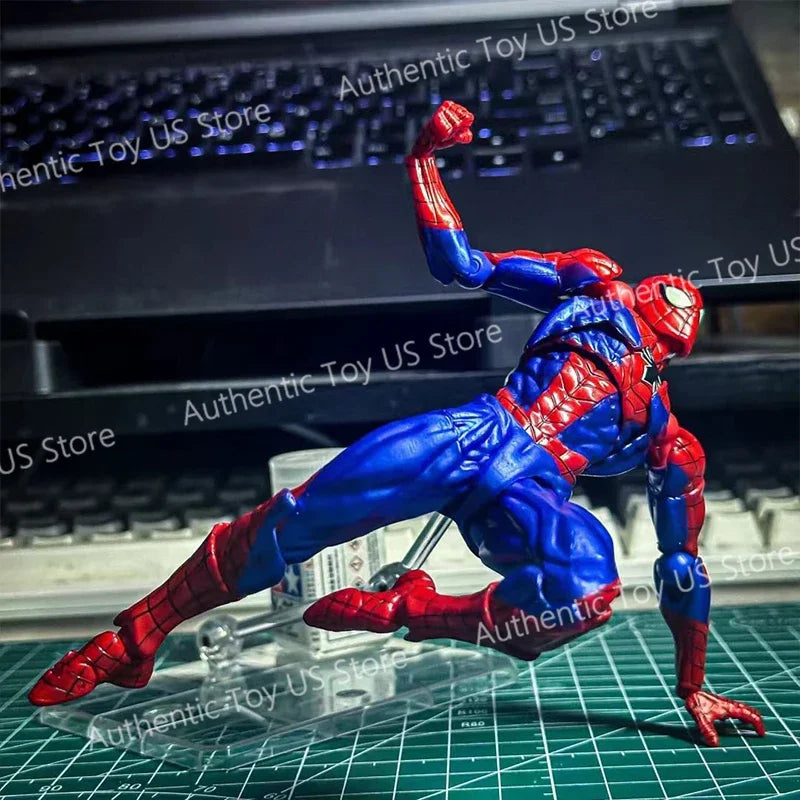 Authentic Ct Toys Spiderman 2.0 Figure Amazing Yamaguchi Spider-Man Agent Venom Mafex Anime Action Figure Customized Gifts Toys