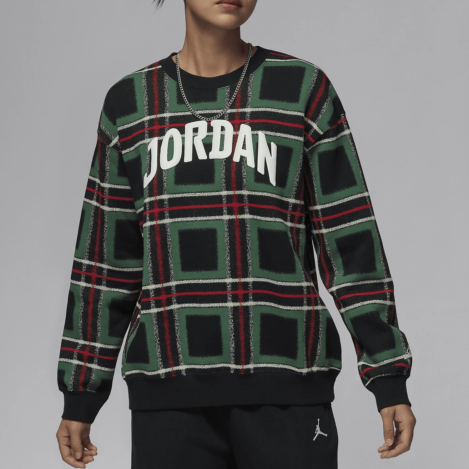 Nike genuine JORDAN Women's Fashion Outdoor Printed Warm Sweatshirt HM5499-341