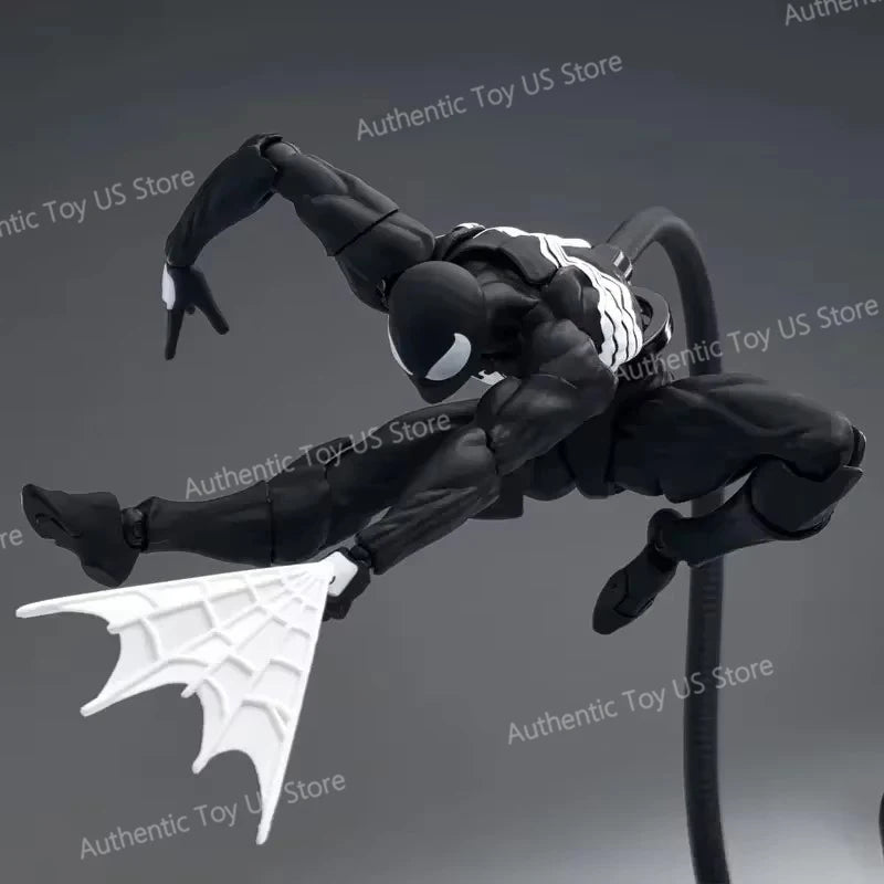Mess Toys Spider Man Symbiote Spiderman Messtoys Black Suit Neighbor Scarlet Spider Anime Action Figure Gifts Toys