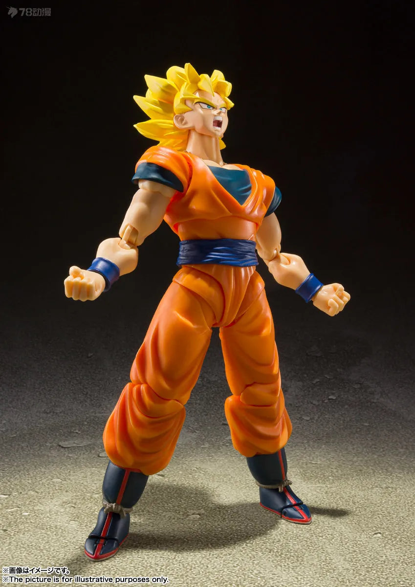 Bandai SHF S.H.Figuarts Dragon Ball MAJIN BUU kindness anime full Action Figure Model Kit original toy gifts for kids