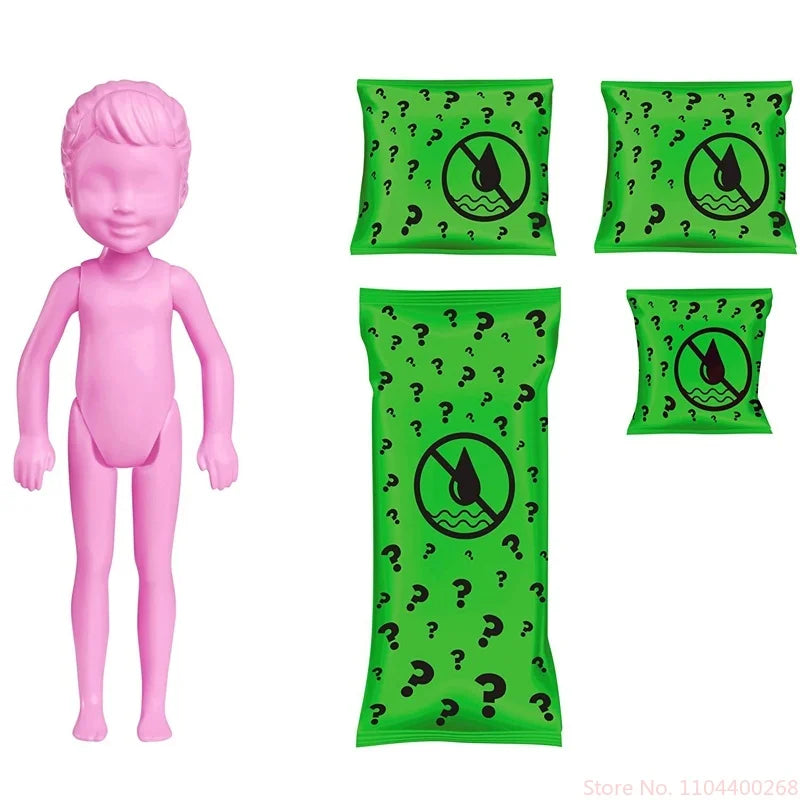 Original Barbie Doll Little Kelly Surprise Warm Water Color Changing Blind Box Dress Up Game Accessories Toy Child Birthday Gift
