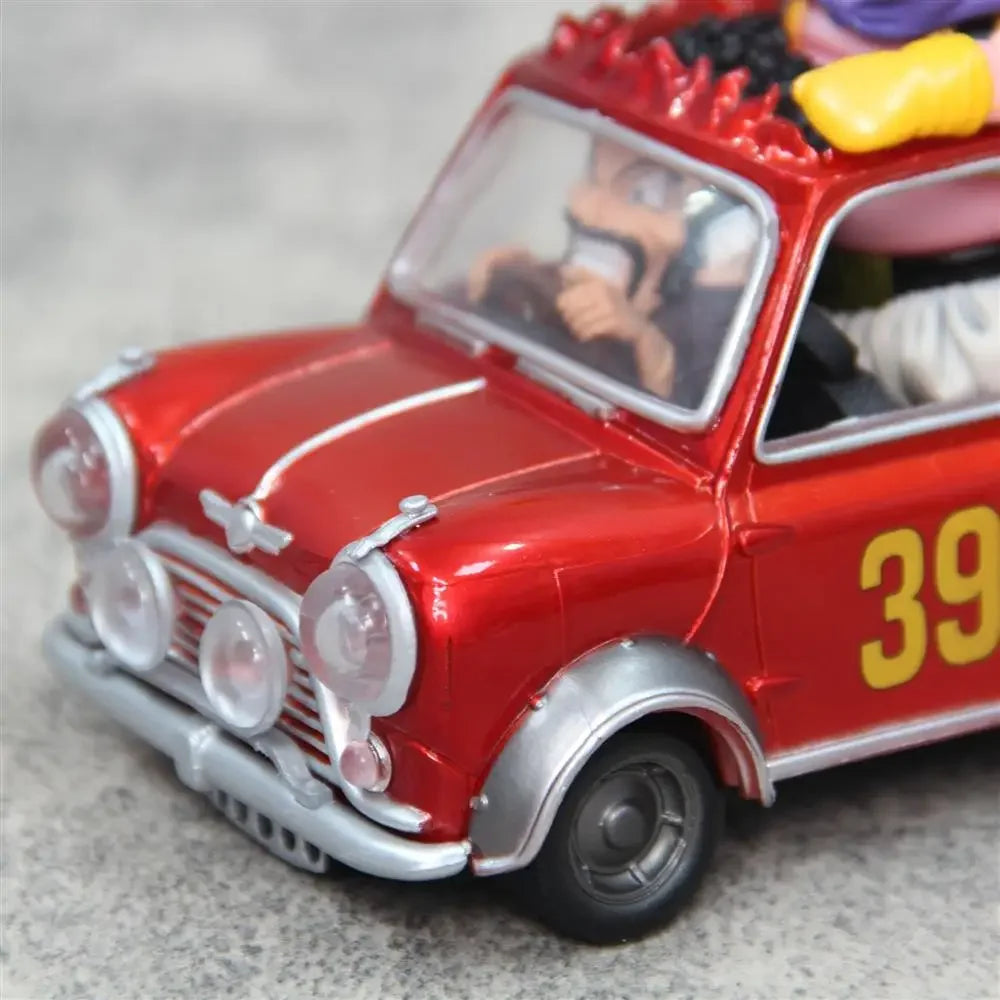 12cm Dragon Ball Z Fat Buu Anime Figures Majin Buu Figurine Mr. Satan Drive Car Pvc Statue Collectible Model Decoration Gift Toy