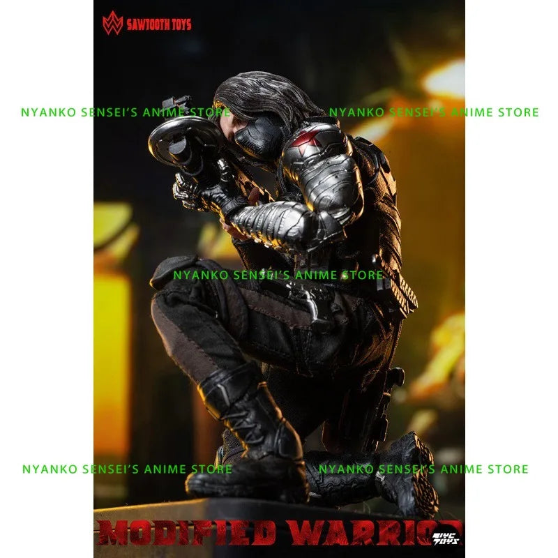 SAWTOOTH TOYS Winter Soldier Modified Warrior - 1/12 Scale Action Figure STM-20253 Anime Model Trendy Toys Desktop Collectibles
