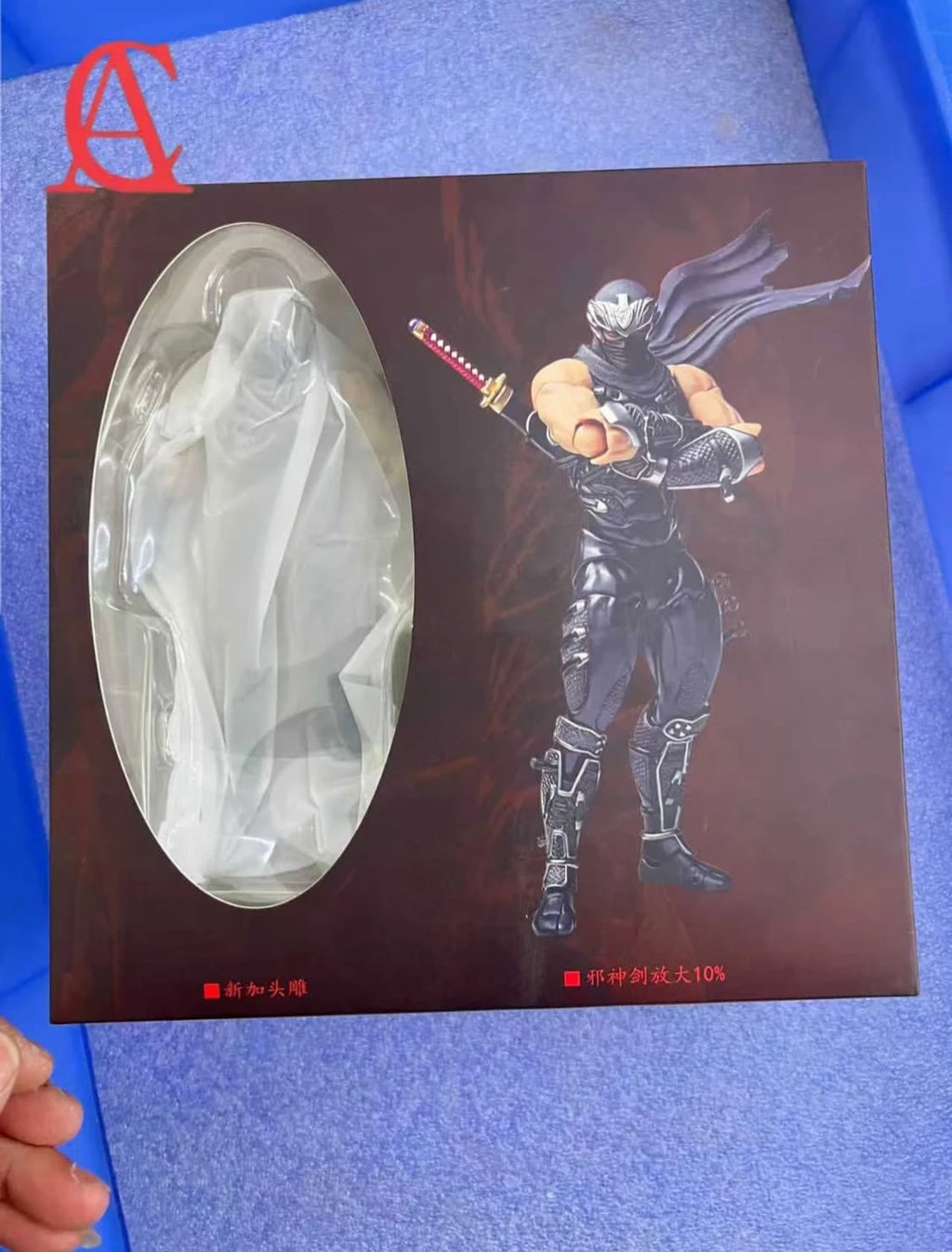 AC Factory Toys Ninja Gaiden Ryu Hayabusa Action Figures Kaiyodo Revoltech Figurine Ko Model Kids Gift Toys