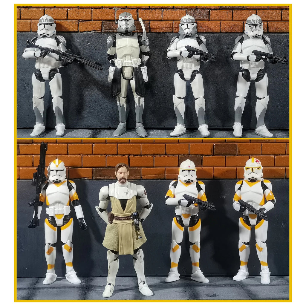 Star Wars 3.75 Inch Trooper 1/18 501st Legion Action Figure Hardcase REX Anakin Dogma Tup Toys Model Loose