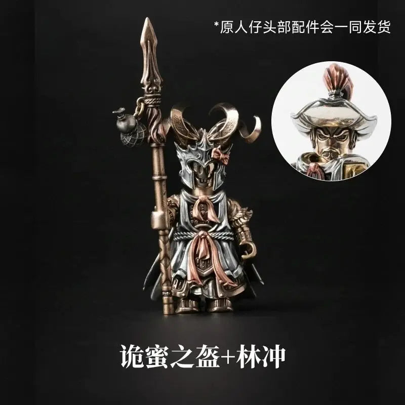2026 Big Player Series Strange Helmet DIY Head Magnetic Detachable Metal Figurine Desktop Decoration Cultural Creative Souvenir