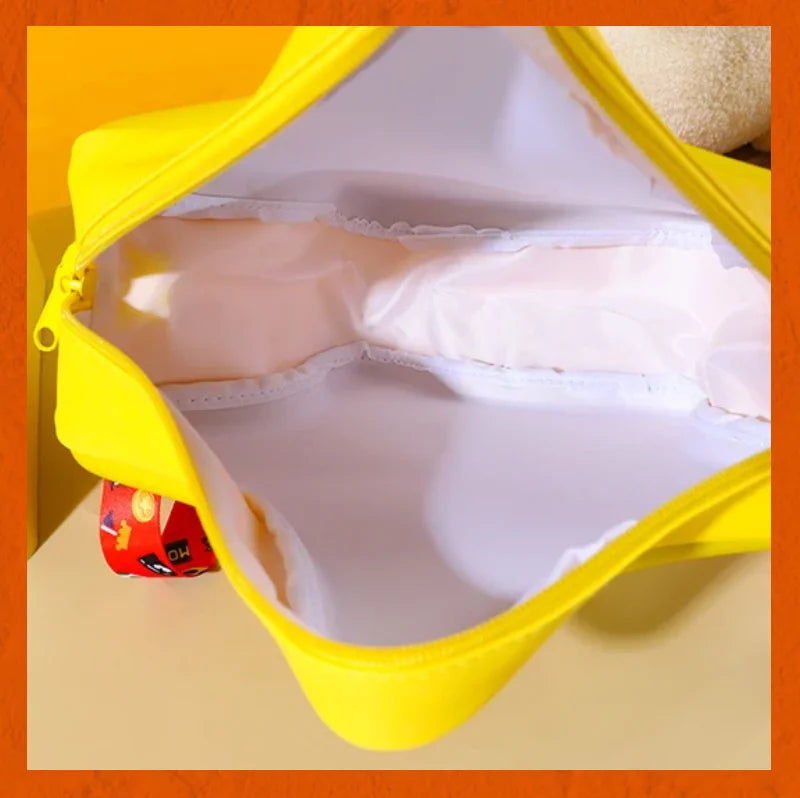 Super Mario Yellow Big Eye Star Backpack Girl Fashion Bag Student Crossbody Bag Anime Peripheral Backpack Birthday Gift