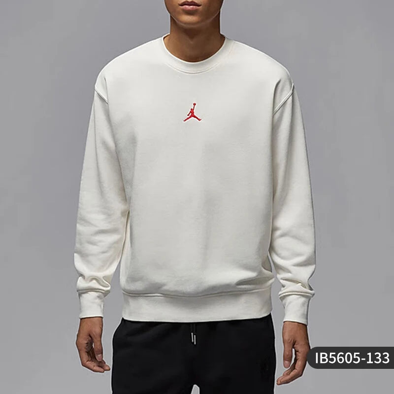 Nike Official JORDAN Men's Simple Casual Warm Durable Sweatshirt IB5605-133