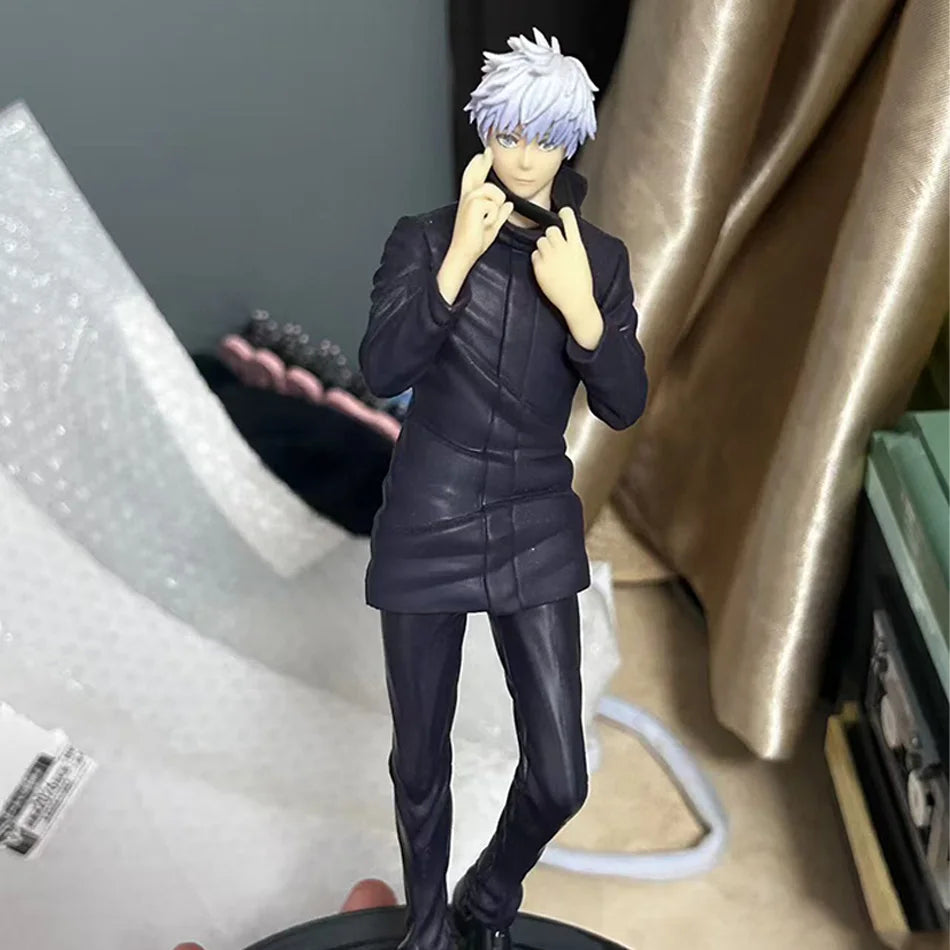 19cm Jujutsu Kaisen Anime Figure Gojo Satoru Anime Statue PVC Action Figure Collection Model Toys Children's Ornament Doll