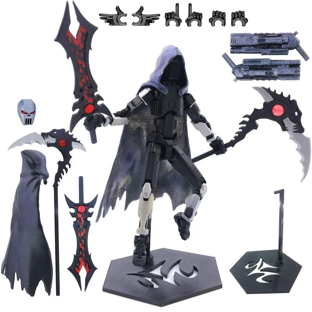 New Death/Swordsman/Wukong Titan 13 Action Figures Multi-Jointed Movable Lucky 13 Action Figure Nova 13 Action Figure Dummy