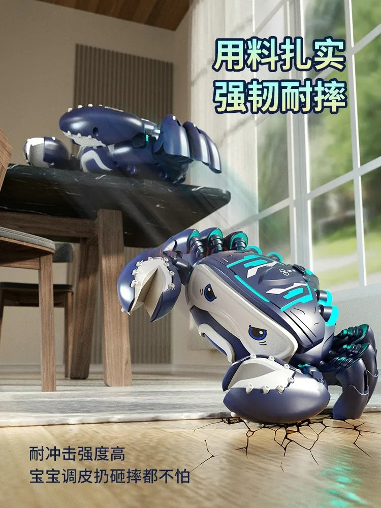 Children's Electric Crab Toys Baby Puzzle Moving Crab Toys 1-3 Year Old Early Education