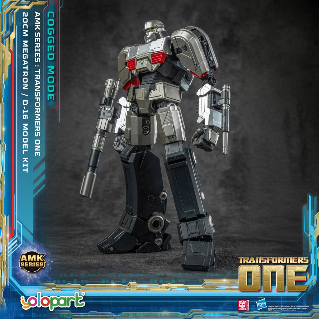 YOLOPARK Transformers One Toy Megatron Cogged Toy Mode,7.87 Inch Highly Articulated No Converting Model Kit