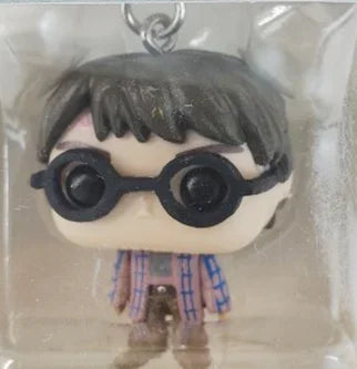 Funko POP Keychain Hermione Series Ginny Ron Hedwig Snape Fawkes Dementor Luna Pocket Pop Key Ring Chain Toy