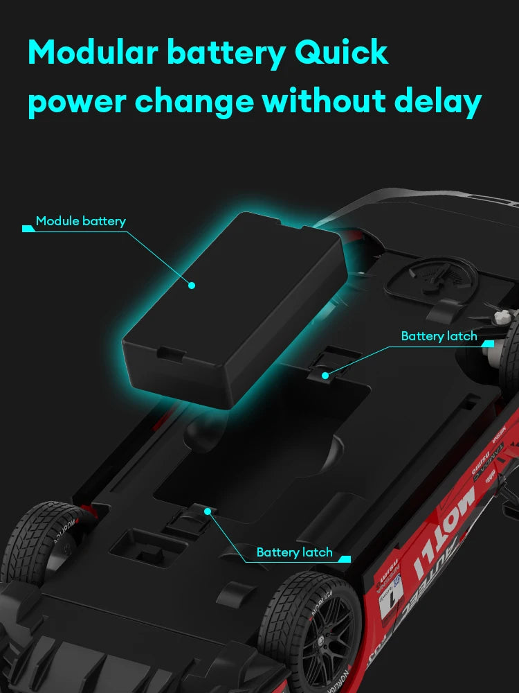 40KM/H Remote Control Car Rechargeabl Racing Drift Electric Graffiti RC Cars Birthday Toys for Boys