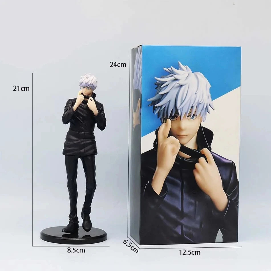 19cm Jujutsu Kaisen Anime Figure Gojo Satoru Anime Statue PVC Action Figure Collection Model Toys Children's Ornament Doll