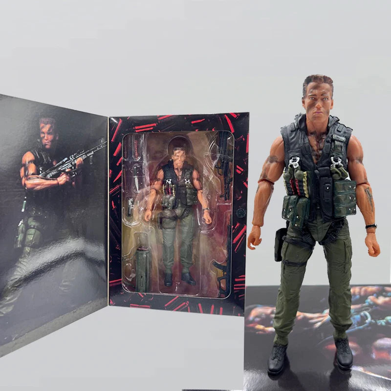 NECA Figure Terminator 2 Judgment Day T800 Sarah Connor T-800 Arnold Schwarzenegger Commando Action Figure Model Collectible Toy