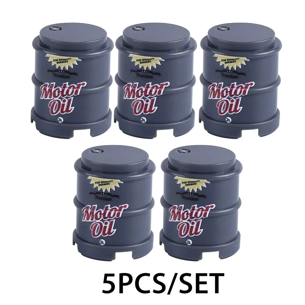 MOC WW2 Military Oil Drum Fuel Tank Printed Building Blocks Weapons Soldiers Accessories War Scene Accessories Bricks Toys Boys