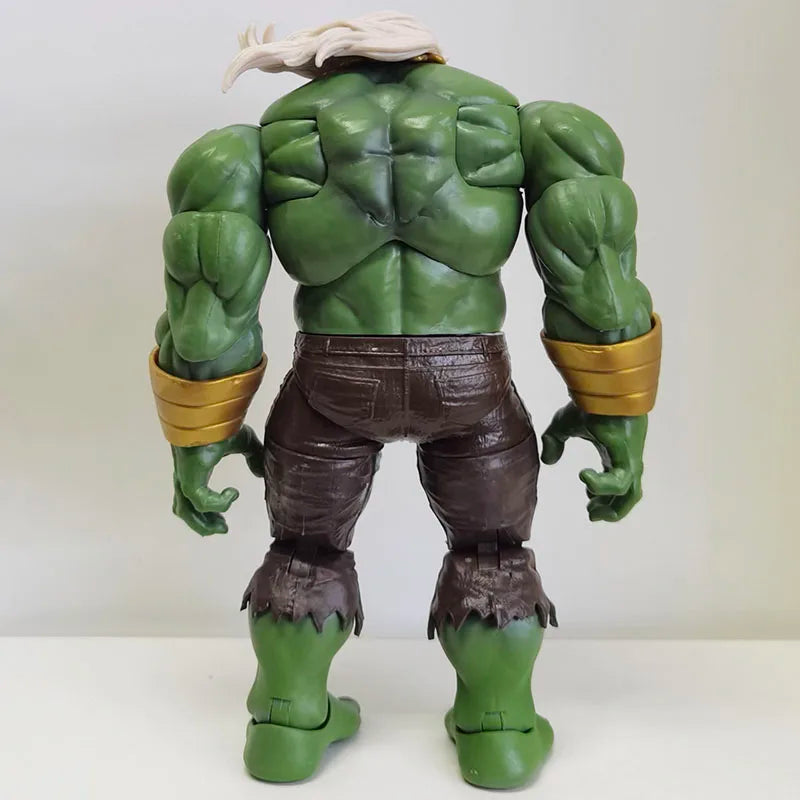 Hulk Figure Bruce Banner Action Figuras Movie The Avengers Maestro Figurine Model Ornament 20cm GK Statue Toys Gift for Kids