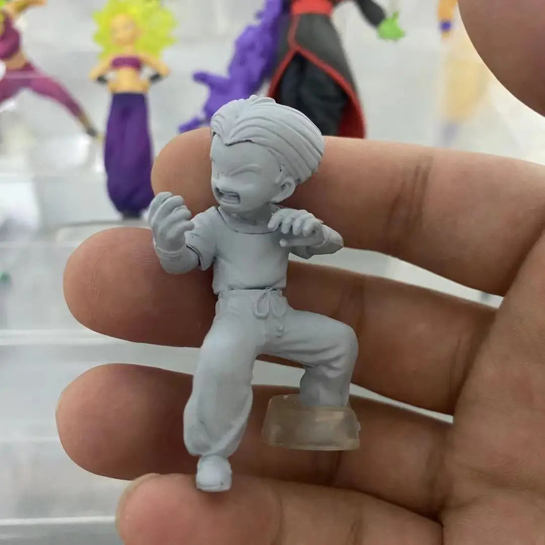 BANDAI DRAGON BALL Capsule Toys ACTION FIGURE Majin Buu Cell Vegeta IV Torankusu Son Goten Vegeta Cumber Small Scale Model GACHA