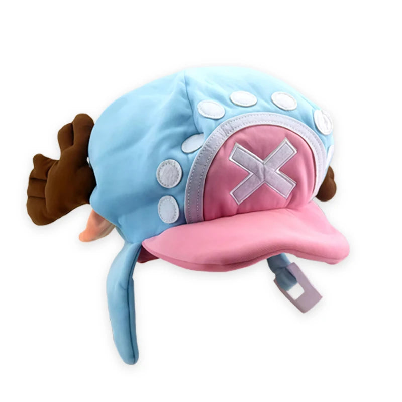 One Piece Soft Hat Tony Chopper Trafalgar Law Anime Cosplay Hat Halloween Party Costume Hat Accessories Prop Gifts Toys