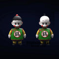 Dragon Ball Z Anime Figure Double headed School Tien Shinhan Chiaotzu Figures PVC Statue Collectible Model Toys Gifts