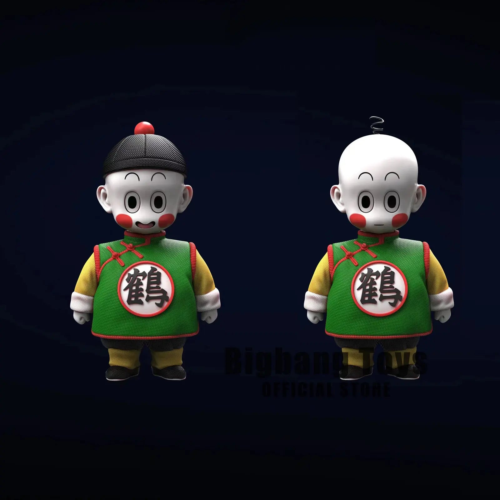 Dragon Ball Z Anime Figure Double headed School Tien Shinhan Chiaotzu Figures PVC Statue Collectible Model Toys Gifts